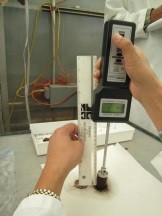 Testing the compaction of the soil Testing the compaction of the soil